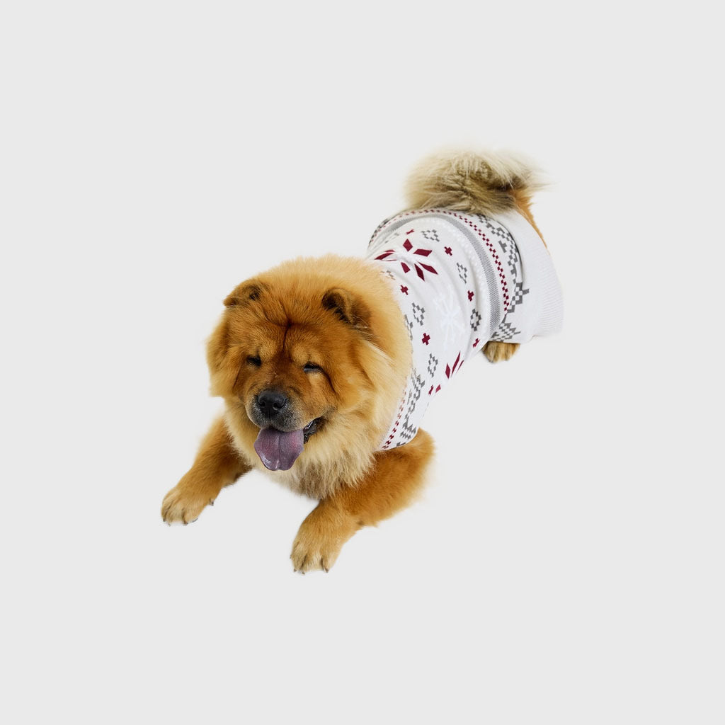 Fancy Hunde-Weihnachtspullover